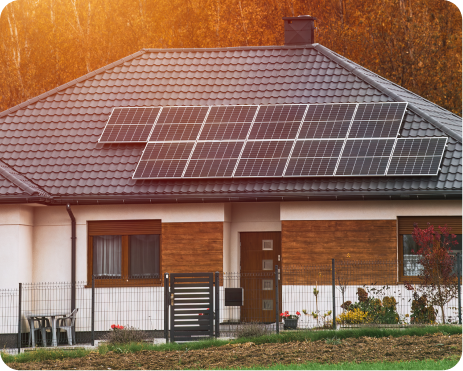 10.1kW solar panel system installed on modern residential roof for maximum energy savings