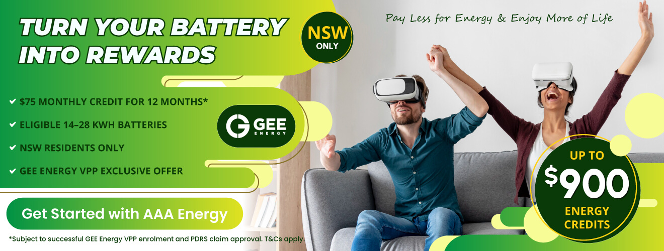 Solar battery rebate promotion