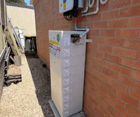 Completed solar installation project 1