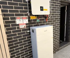 Completed solar installation project 12