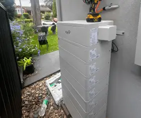 Completed solar installation project 2