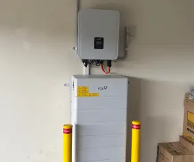Completed solar installation project 5